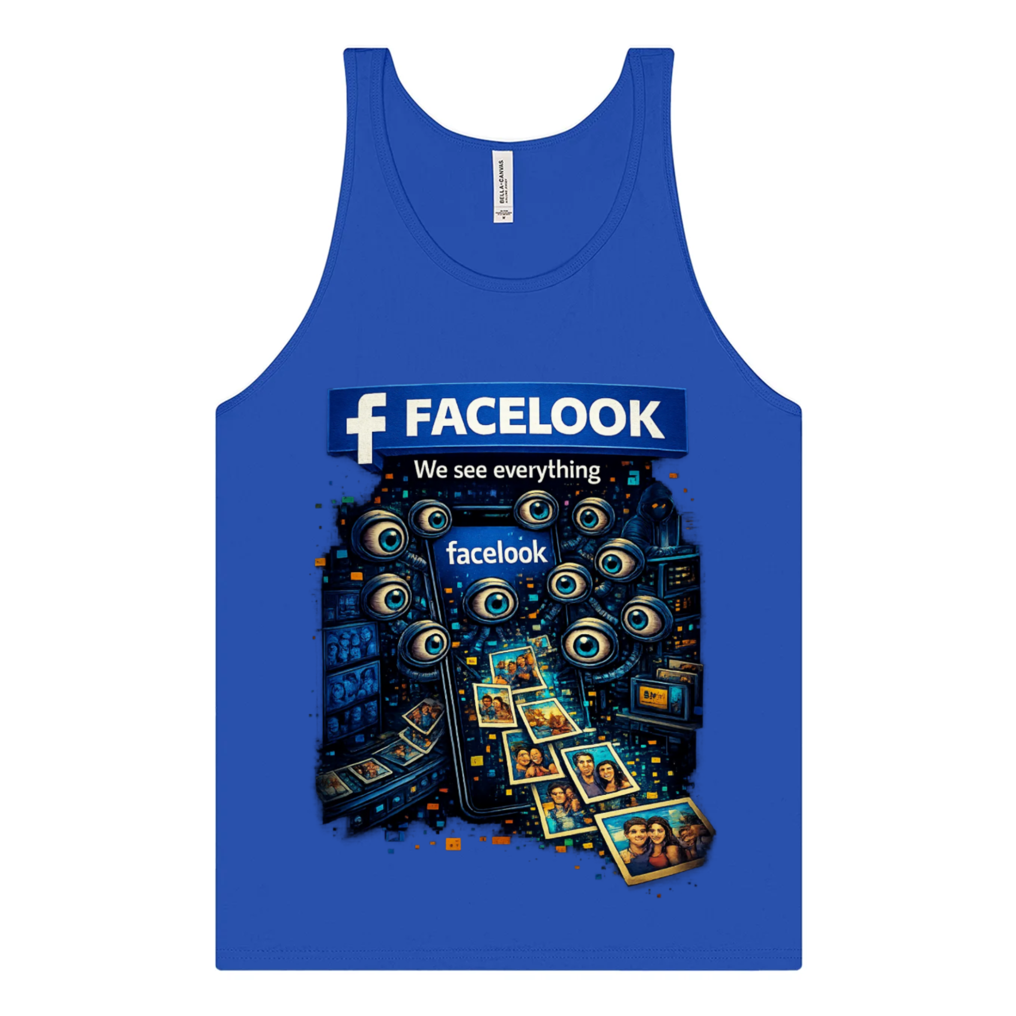 Facelook – We See Everything Tank